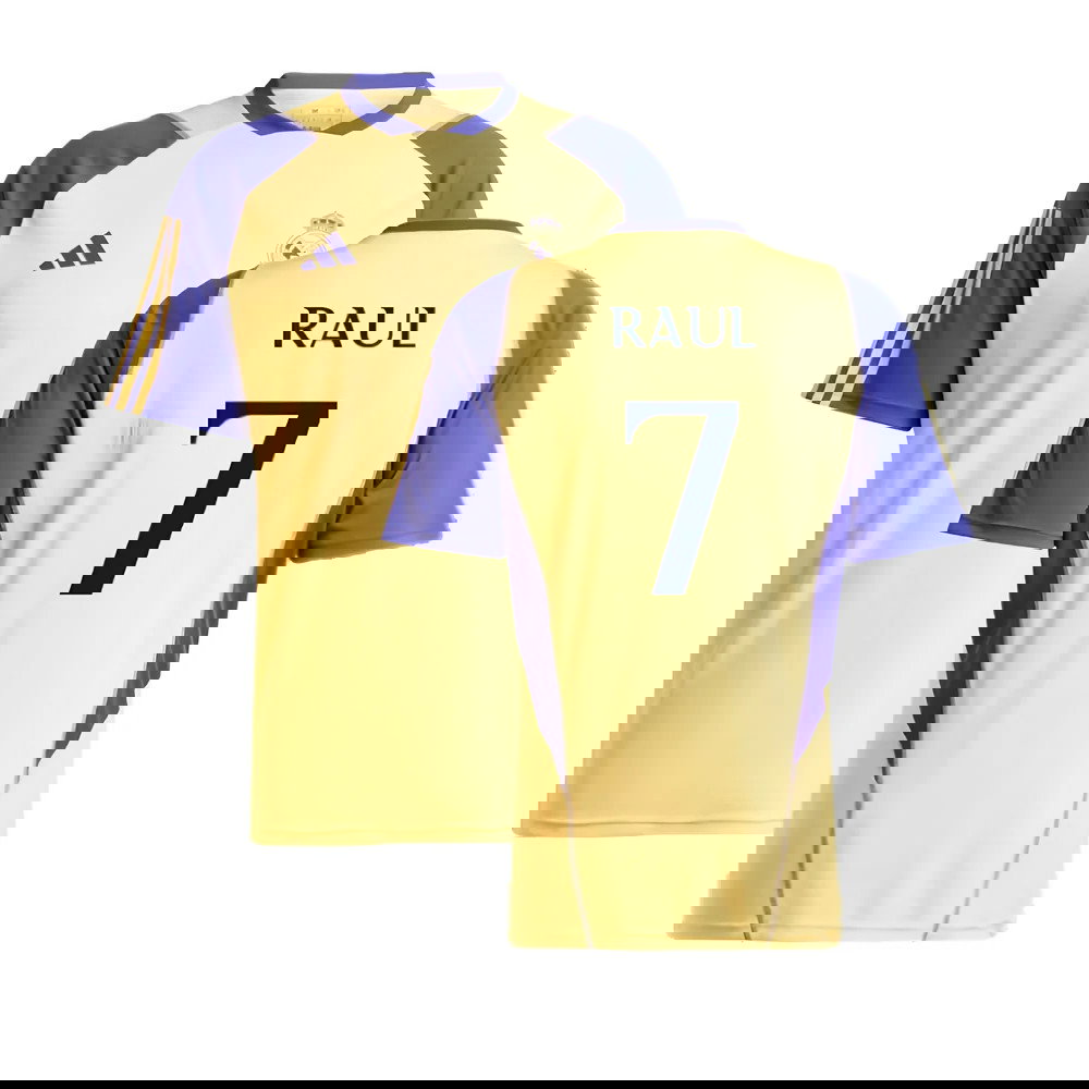 2023-2024 Real Madrid Training Shirt (Spark) (Raul 7)