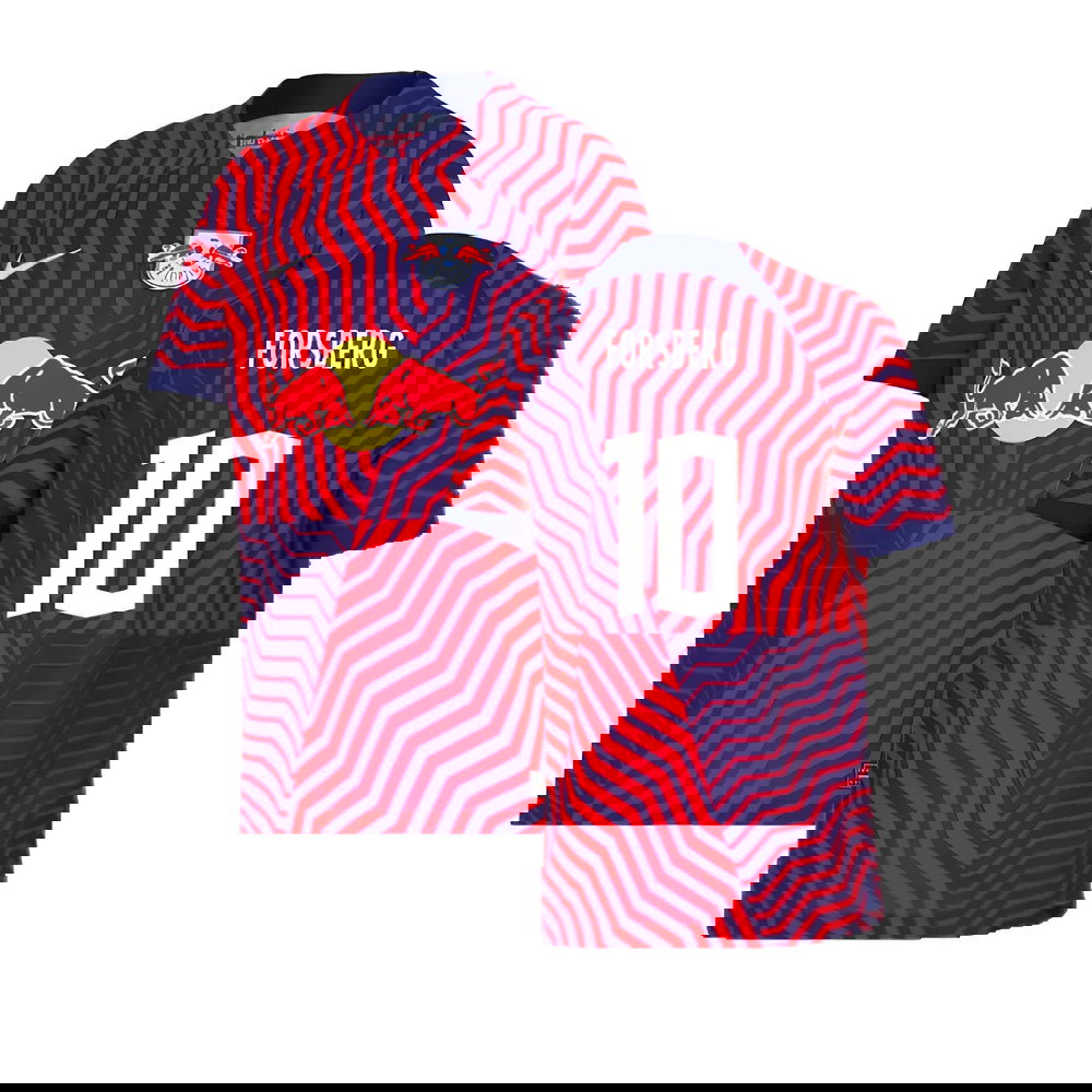 2023-2024 Red Bull Leipzig Away Shirt (Kids) (Forsberg 10)