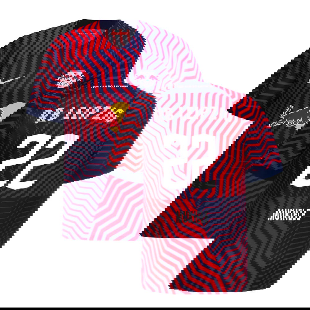 2023-2024 Red Bull Leipzig Away Shirt (Mukiele 22)