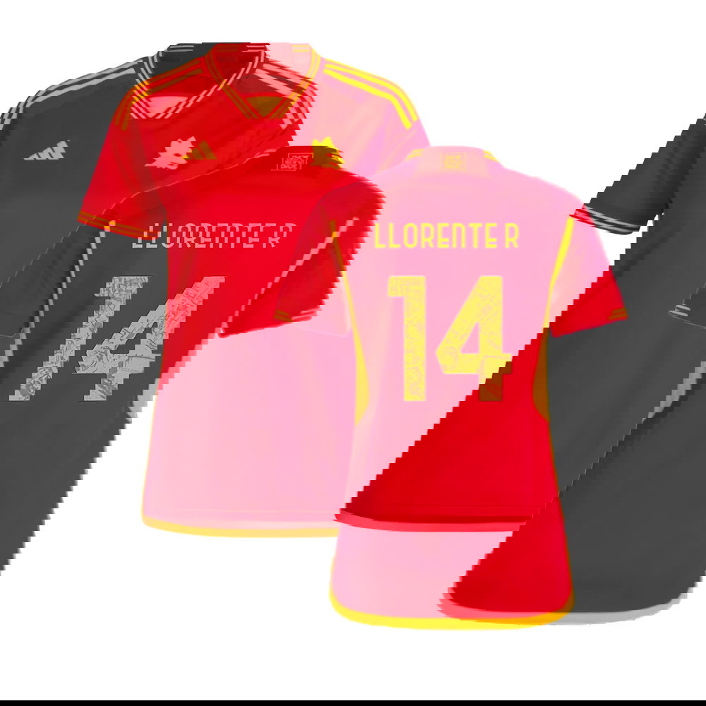 2023-2024 Roma Home Shirt (Ladies) (LLORENTE R 14)