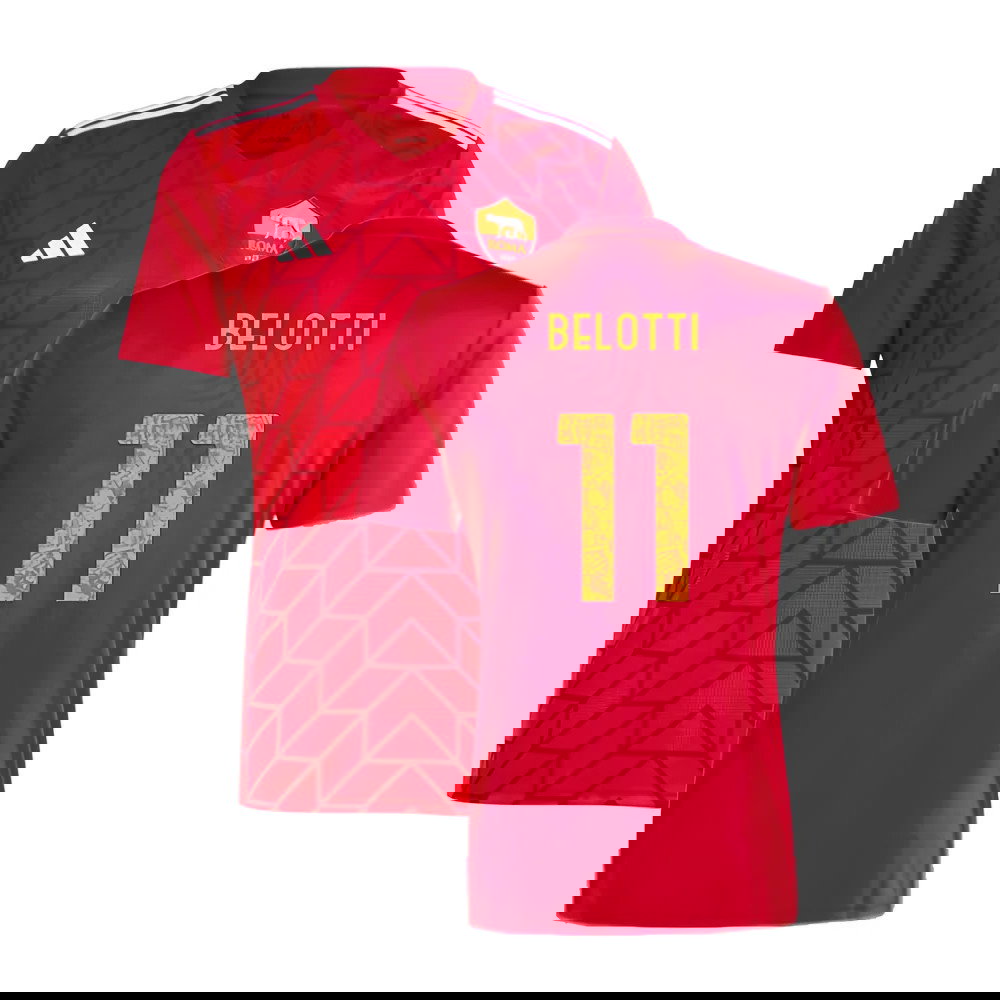 2023-2024 Roma Icon Pre-Match Shirt (Red) (BELOTTI 11)