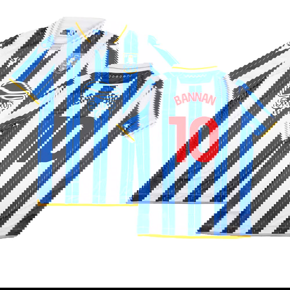 2023-2024 Sheffield Wednesday Home Shirt (BANNAN 10)