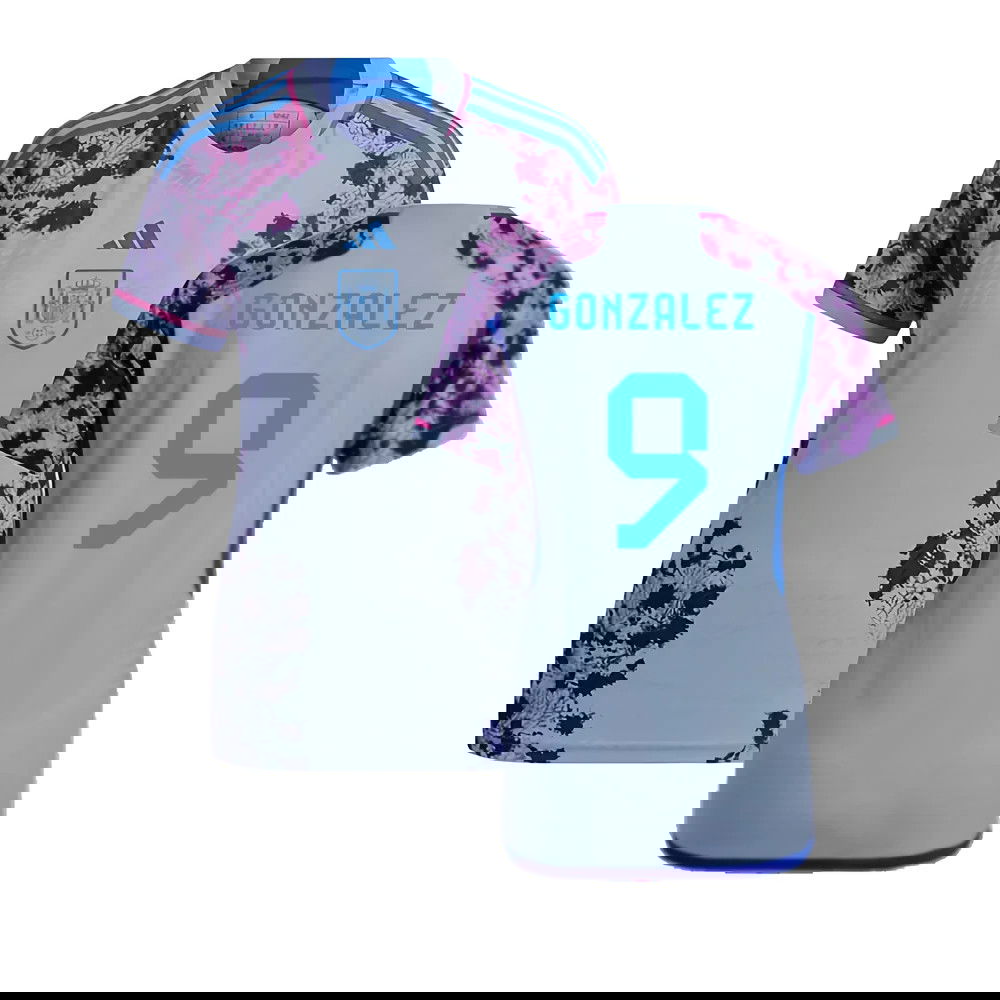 2023-2024 Spain Authentic Away Jersey - Ladies (Gonzalez 9)