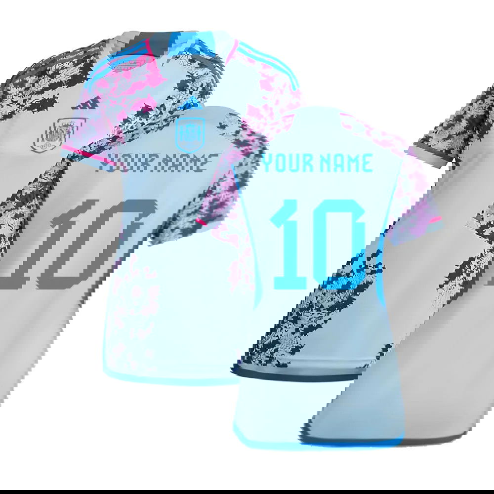 2023-2024 Spain Away Shirt (Ladies) (Your Name)
