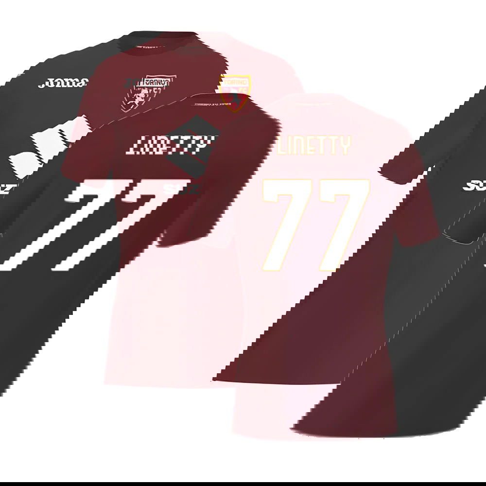 2023-2024 Torino Replica Home Shirt (LINETTY 77)