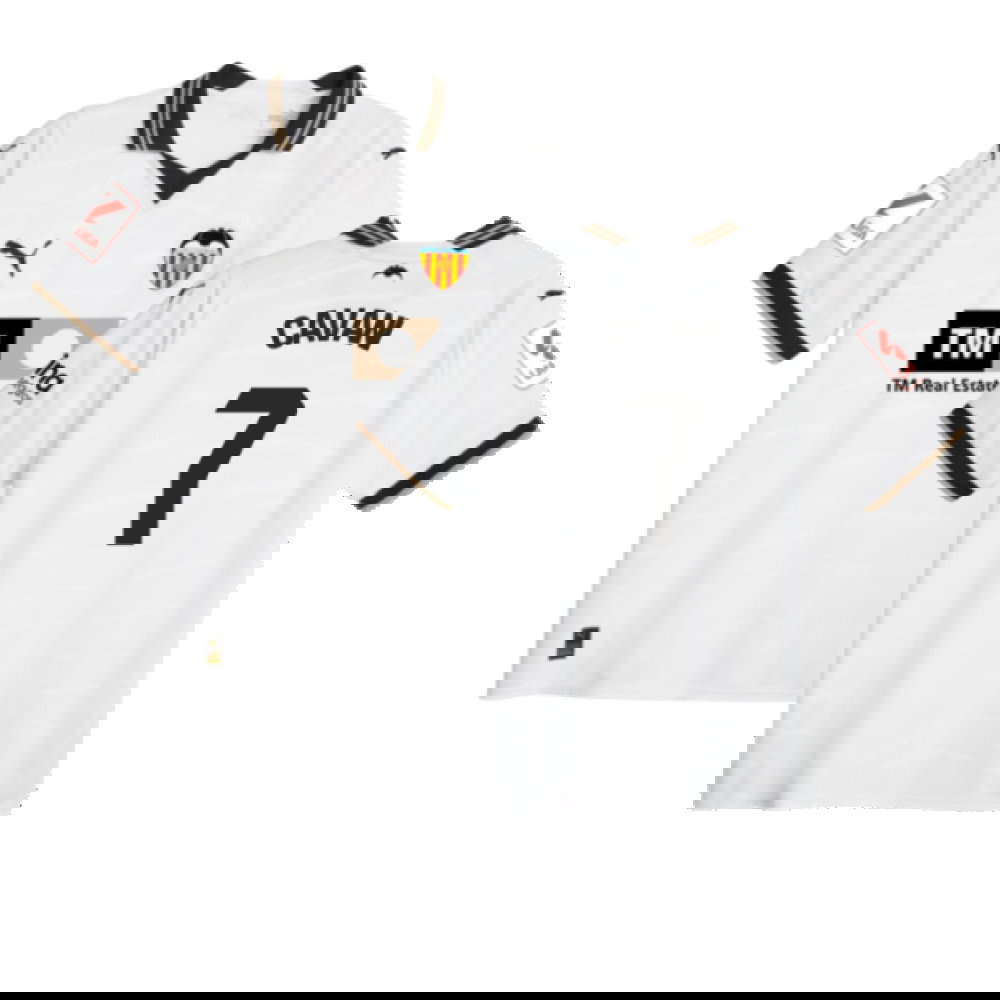 2023-2024 Valencia Home Shirt (Kids) (CAVANI 7)