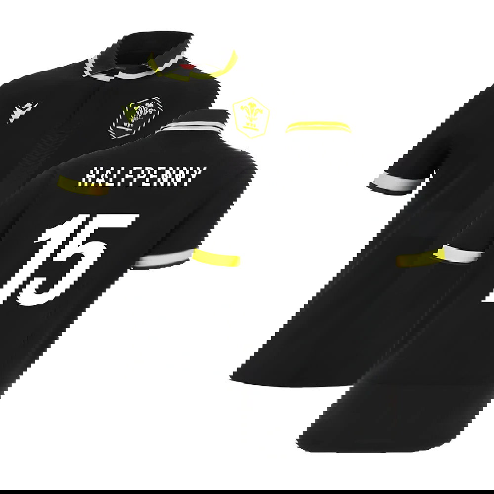 2023-2024 Wales Rugby Alternate Cotton Shirt (Halfpenny 15)