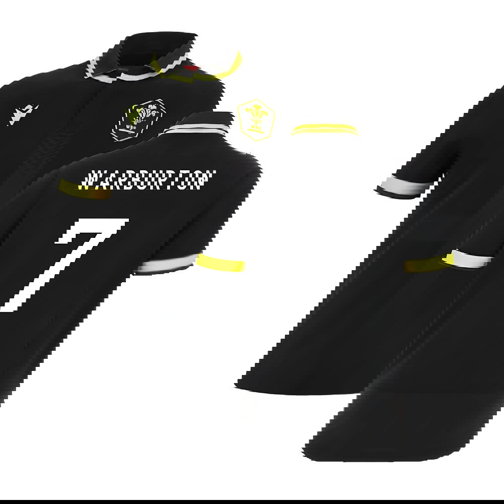 2023-2024 Wales Rugby Alternate Cotton Shirt (Warburton 7)