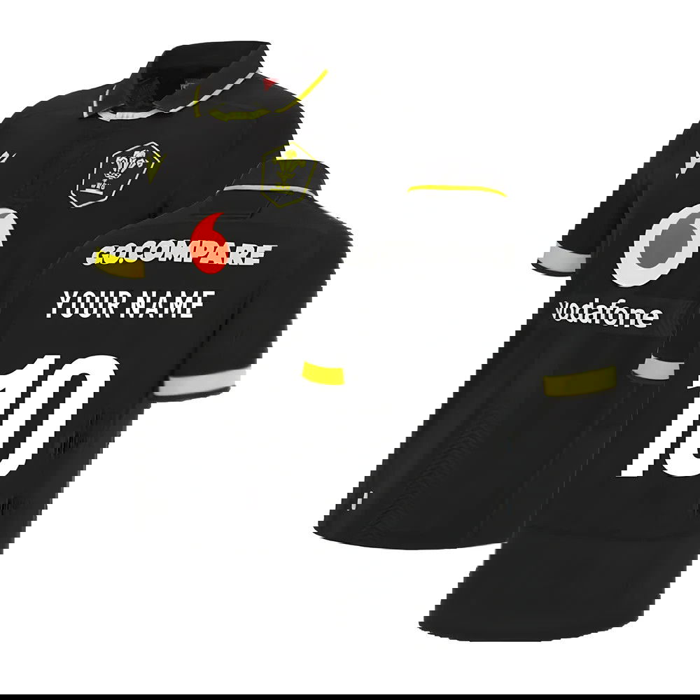 2023-2024 Wales Rugby Away WRU Shirt (Your Name)