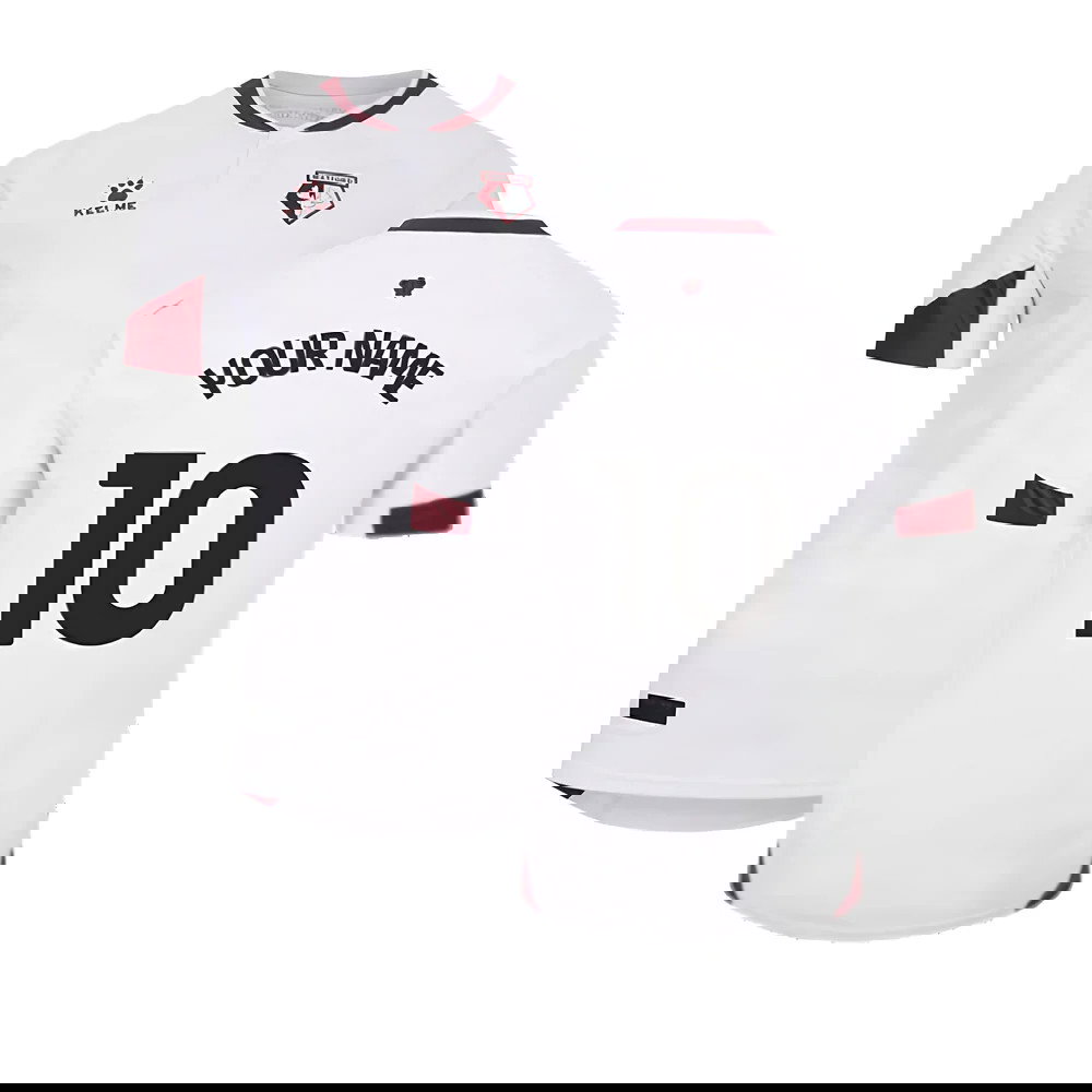 2023-2024 Watford Away Shirt (no sponsor) (Your Name)