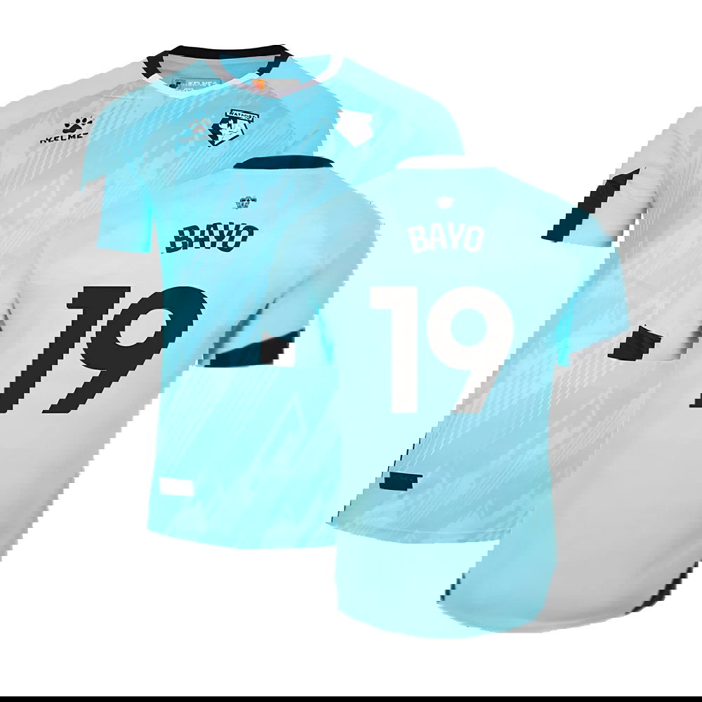 2023-2024 Watford Third Shirt (no sponsor) (Bayo 19)
