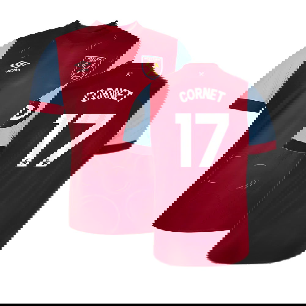 2023-2024 West Ham Home Shirt (Kids) (CORNET 17)