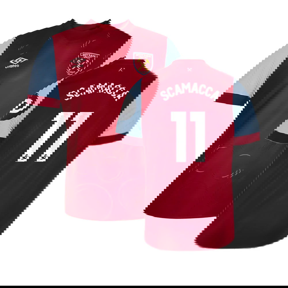 2023-2024 West Ham Home Shirt (Kids) (SCAMACCA 11)