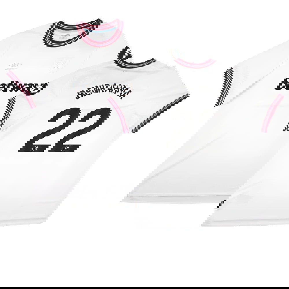 2023-2024 West Ham United Away Shirt (Ladies) (BENRAHMA 22)