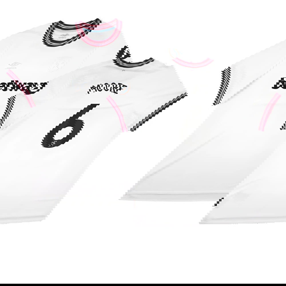 2023-2024 West Ham United Away Shirt (Ladies) (MOORE 6)