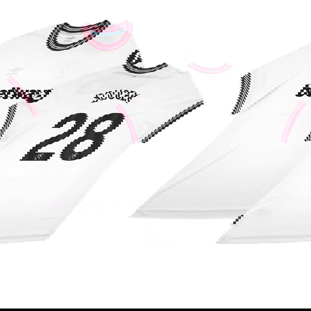 2023-2024 West Ham United Away Shirt (Ladies) (SOUCEK 28)