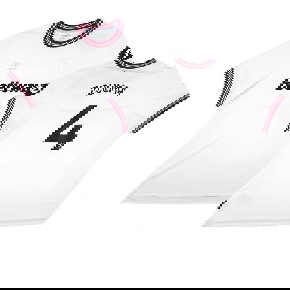 2023-2024 West Ham United Away Shirt (Ladies) (ZOUMA 4)