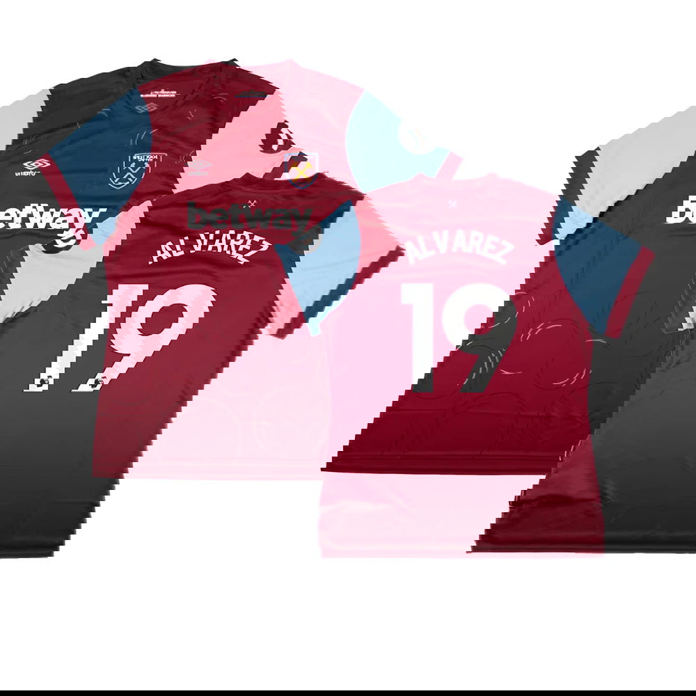 2023-2024 West Ham United Home Shirt (Womens) (ALVAREZ 19)