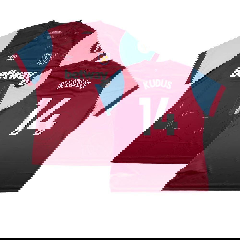 2023-2024 West Ham United Home Shirt (Womens) (Kudus 14)