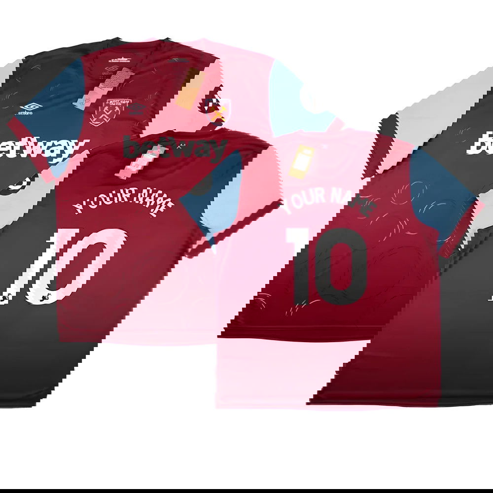 2023-2024 West Ham United Home Shirt (Your Name)