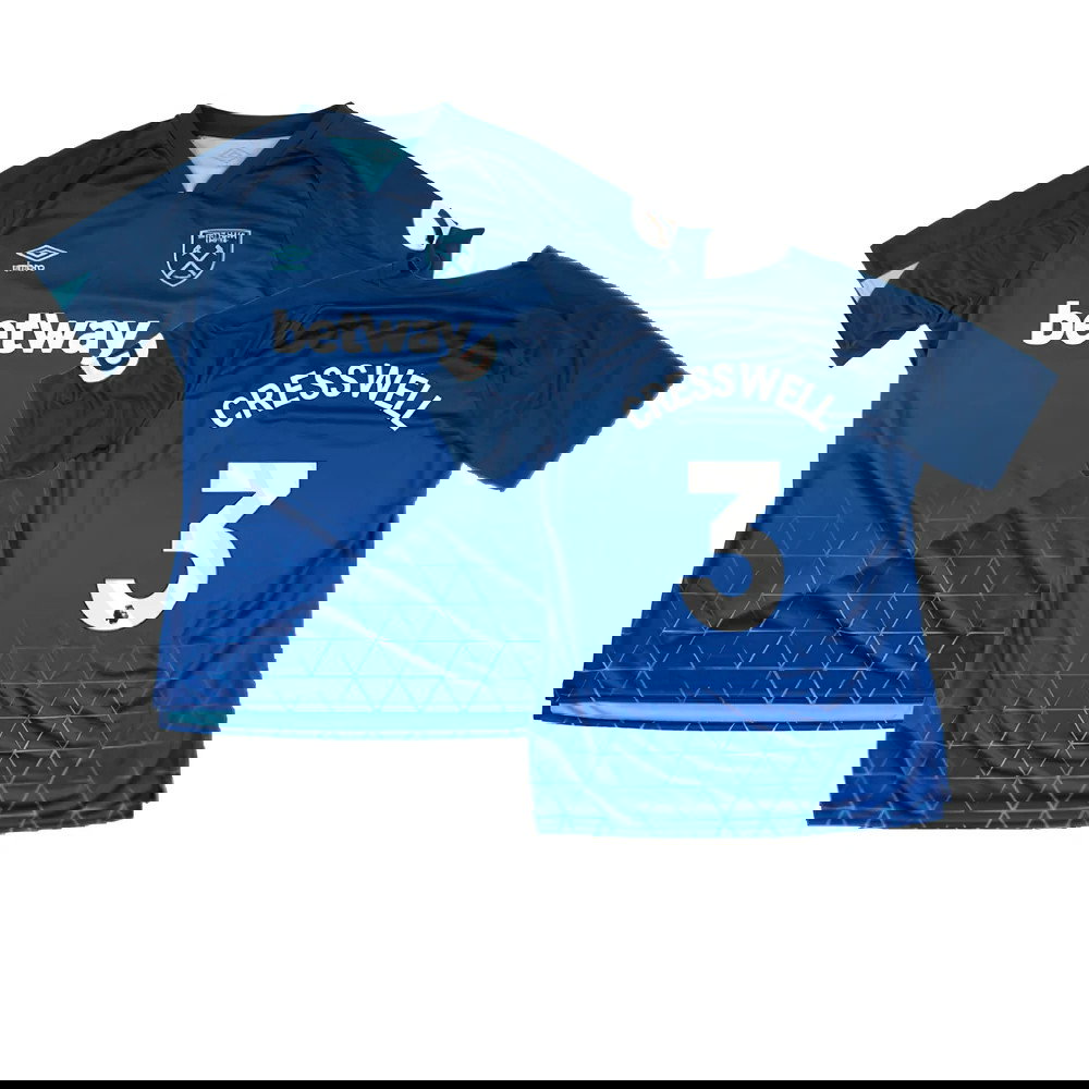 2023-2024 West Ham United Third Shirt (Womens) (CRESSWELL 3)