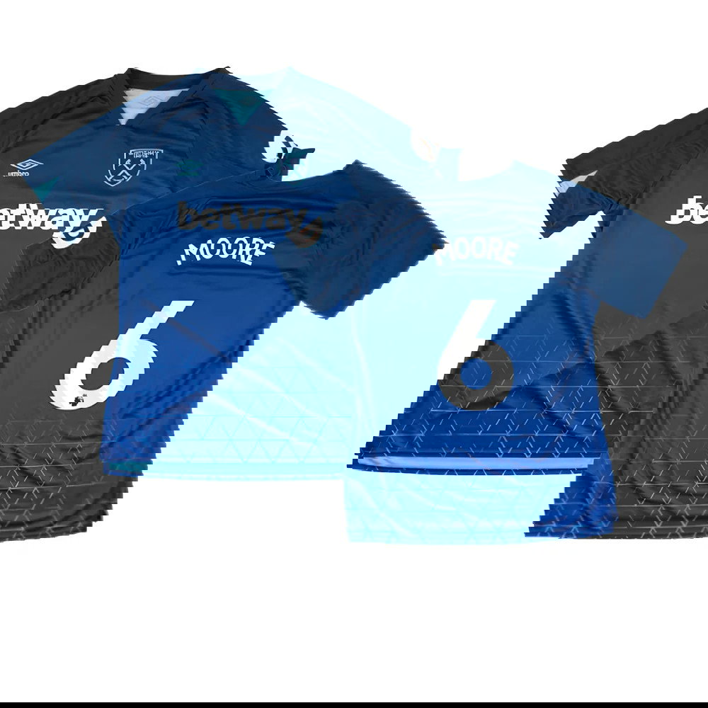 2023-2024 West Ham United Third Shirt (Womens) (MOORE 6)