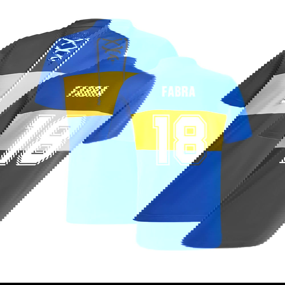 2023 Boca Juniors History Jersey (Fabra 18)