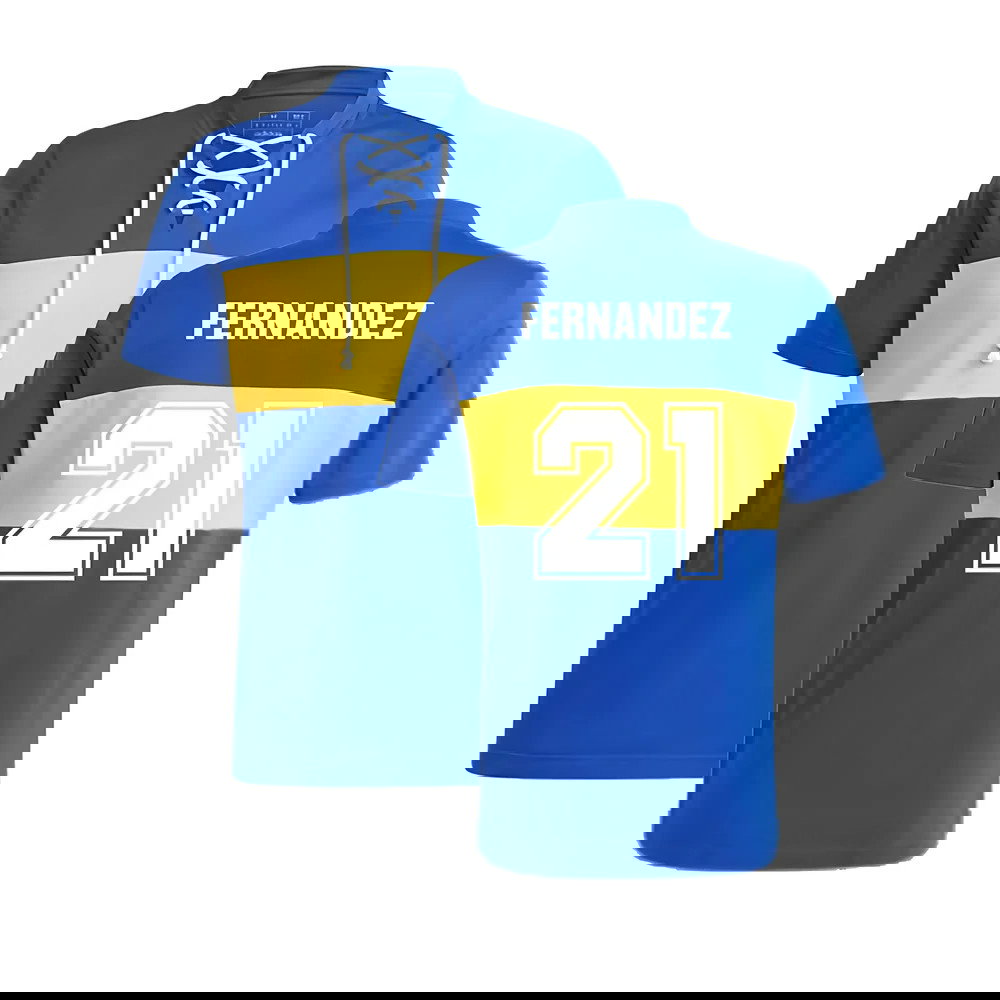 2023 Boca Juniors History Jersey (Fernandez 21)