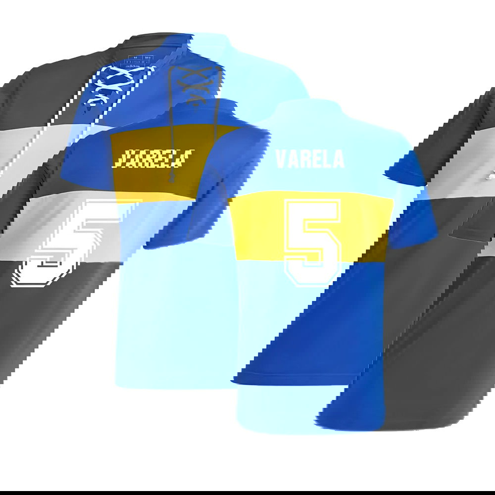 2023 Boca Juniors History Jersey (Varela 5)