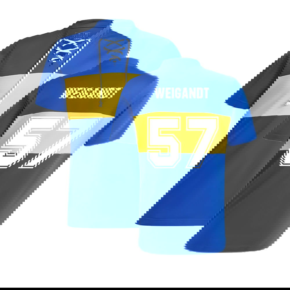 2023 Boca Juniors History Jersey (Weigandt 57)