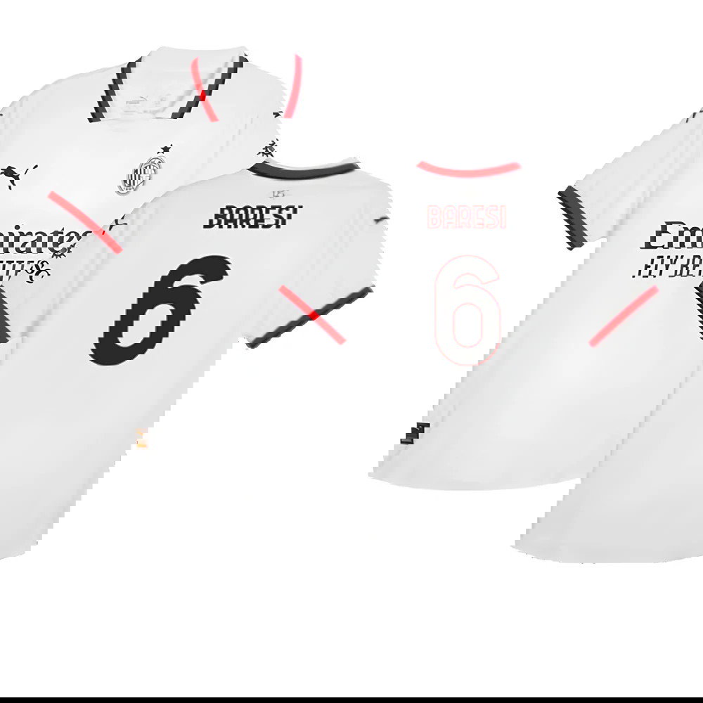 2024-2025 AC Milan Away Authentic Shirt (Baresi 6)