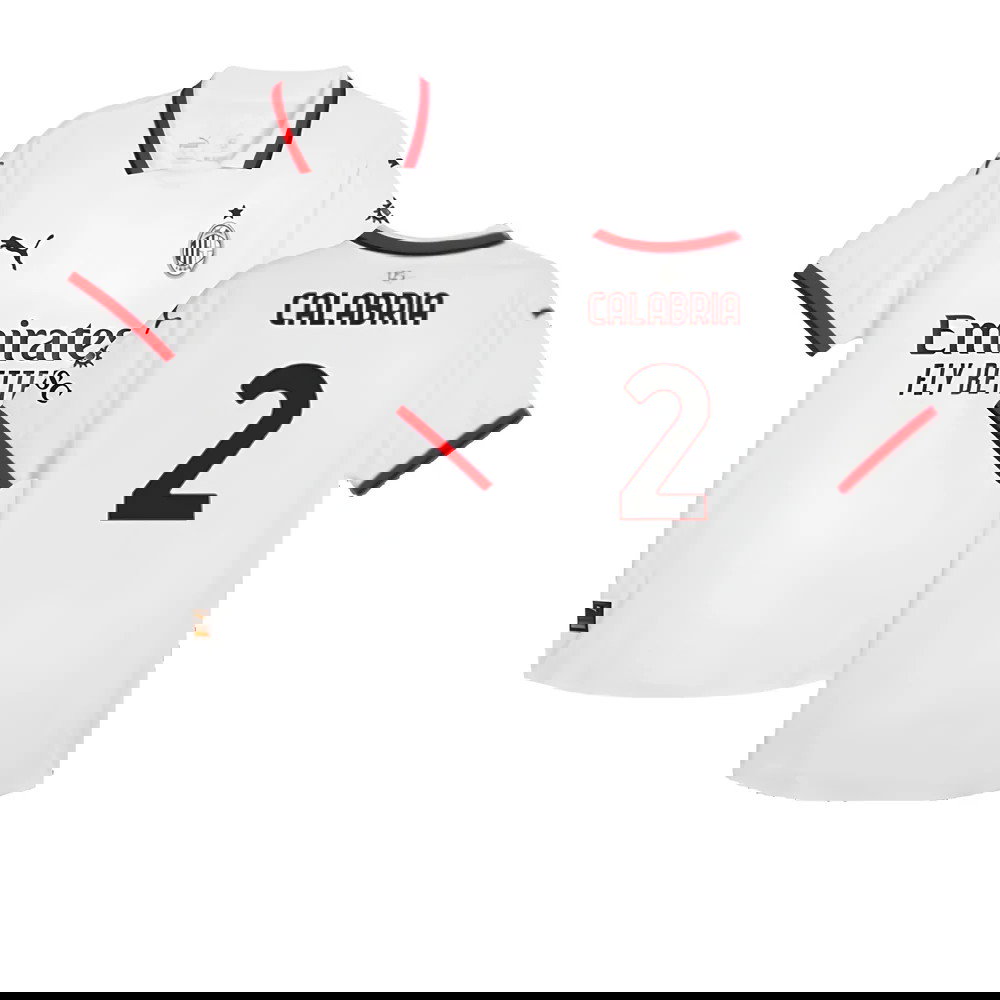 2024-2025 AC Milan Away Authentic Shirt (Calabria 2)