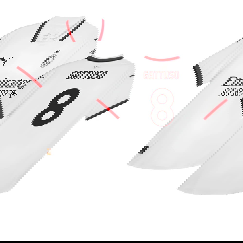 2024-2025 AC Milan Away Authentic Shirt (Gattuso 8)