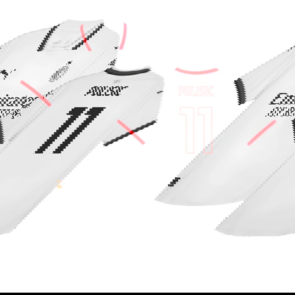 2024-2025 AC Milan Away Authentic Shirt (Pulisic 11)