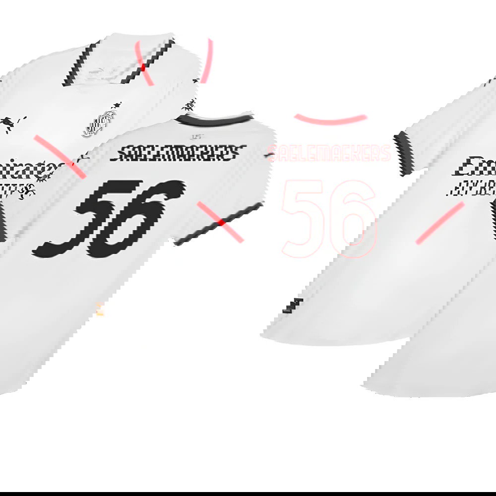 2024-2025 AC Milan Away Authentic Shirt (Saelemaekers 56)