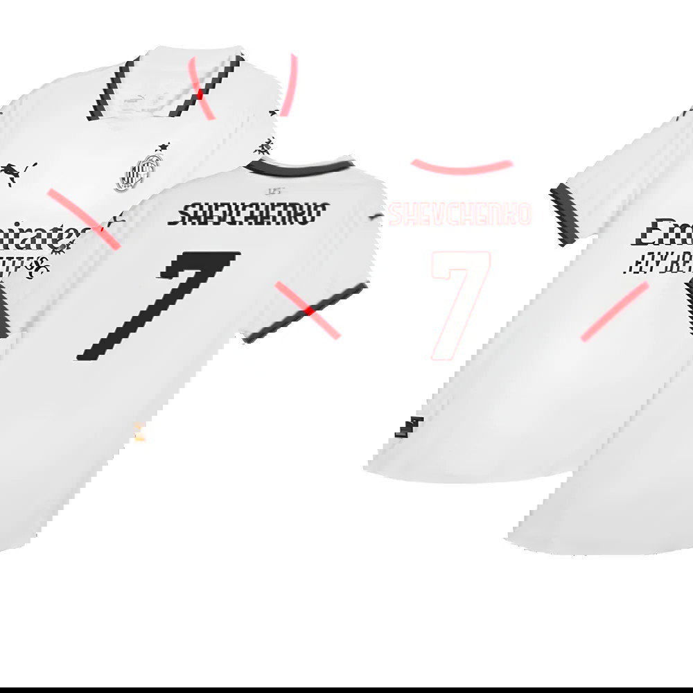 2024-2025 AC Milan Away Authentic Shirt (Shevchenko 7)