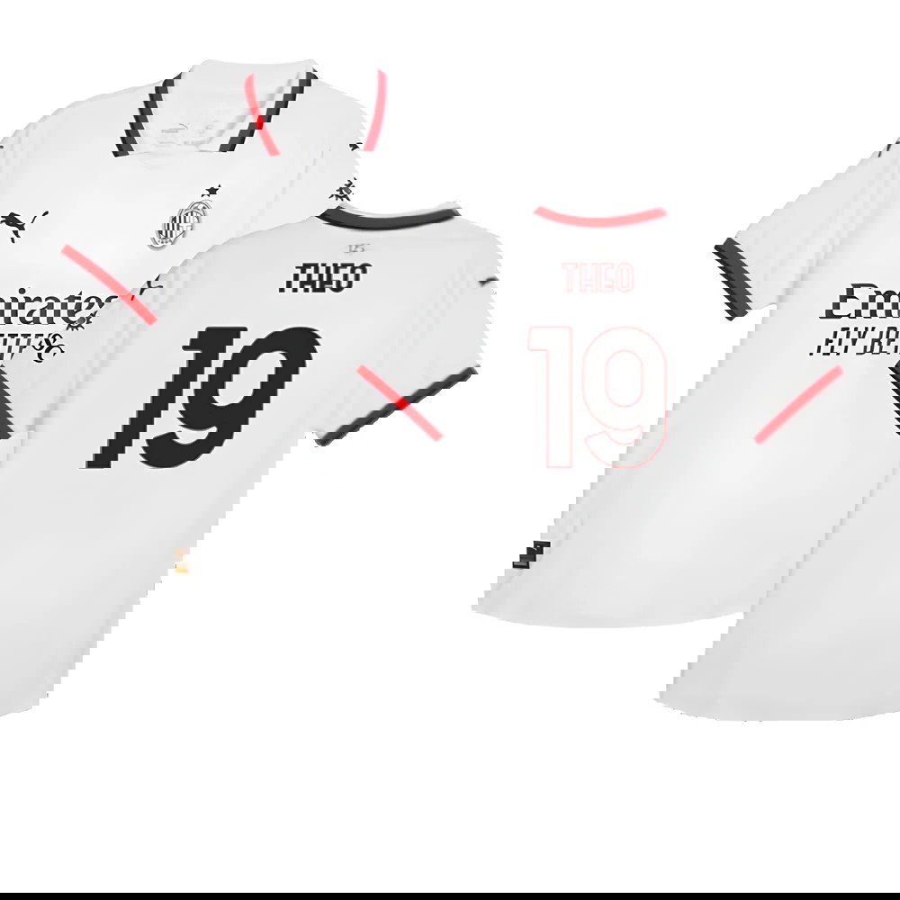 2024-2025 AC Milan Away Authentic Shirt (Theo 19)