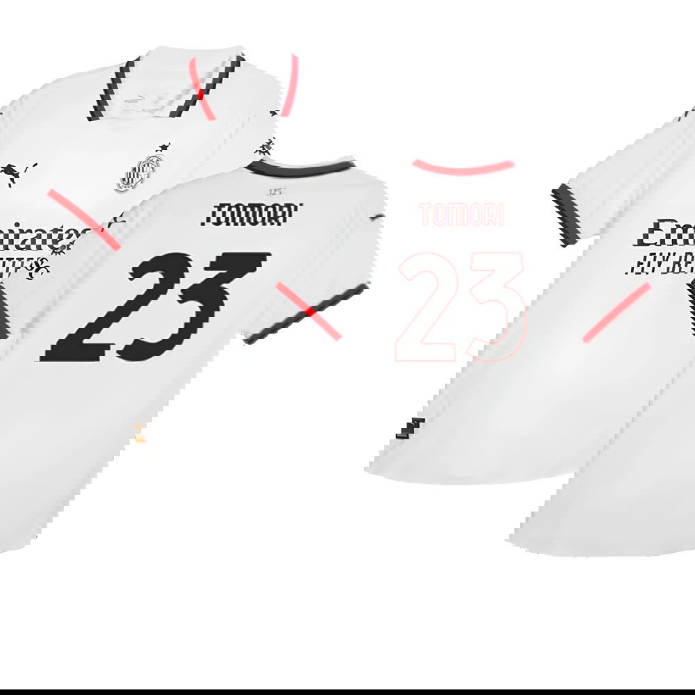 2024-2025 AC Milan Away Authentic Shirt (Tomori 23)