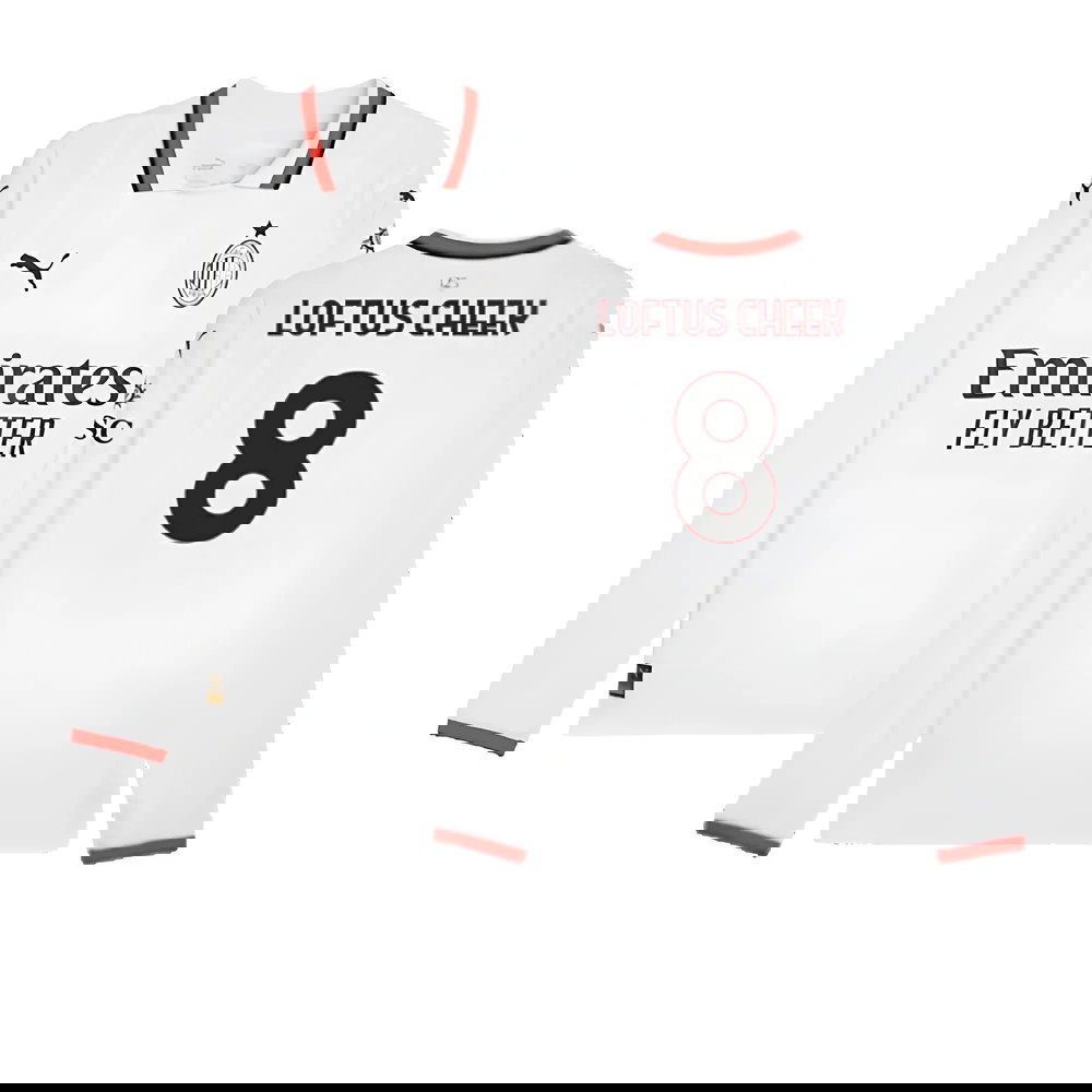 2024-2025 AC Milan Away Long Sleeve Shirt (Loftus Cheek 8)