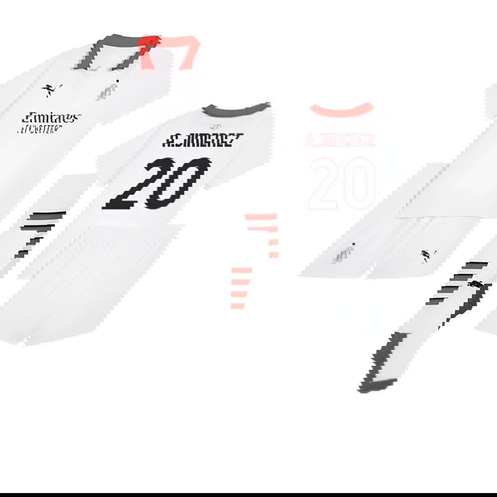 2024-2025 AC Milan Away Mini Kit (A.Jimenez 20)