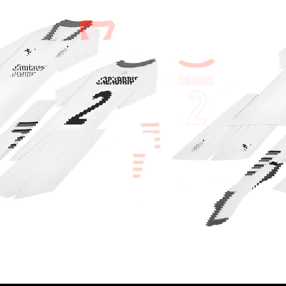 2024-2025 AC Milan Away Mini Kit (Calabria 2)