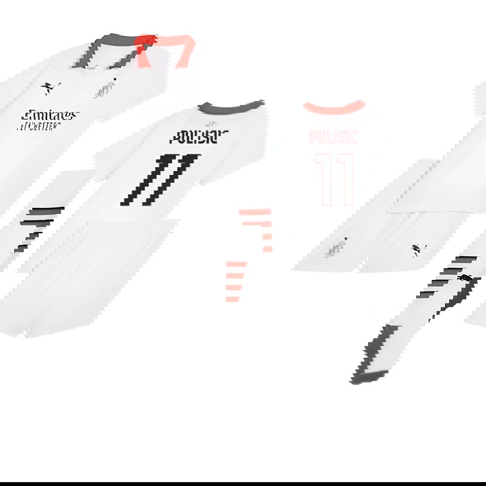 2024-2025 AC Milan Away Mini Kit (Pulisic 11)