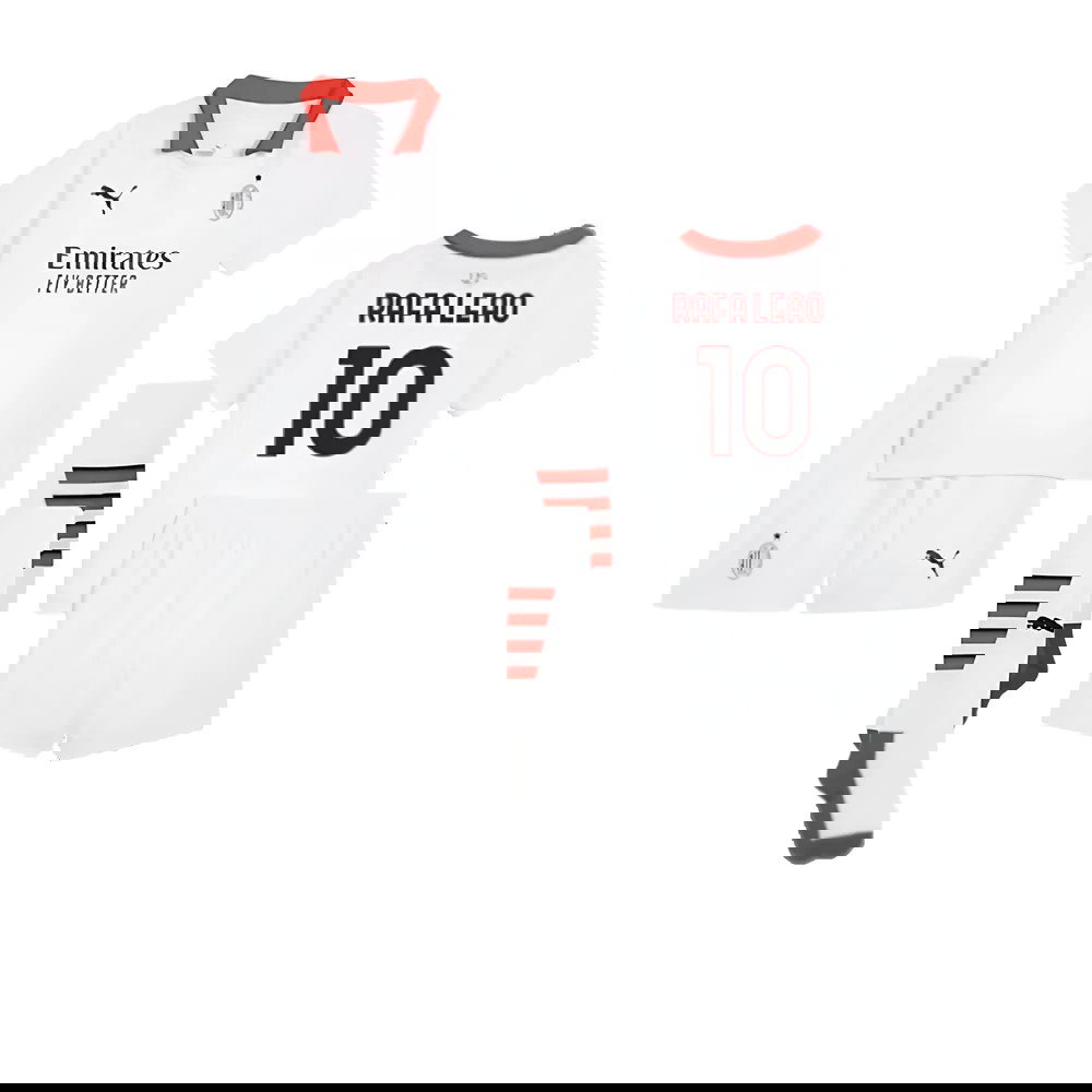 2024-2025 AC Milan Away Mini Kit (Rafa Leao 10)