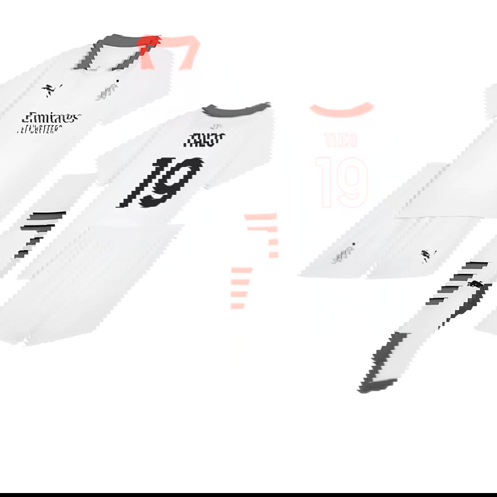 2024-2025 AC Milan Away Mini Kit (Theo 19)