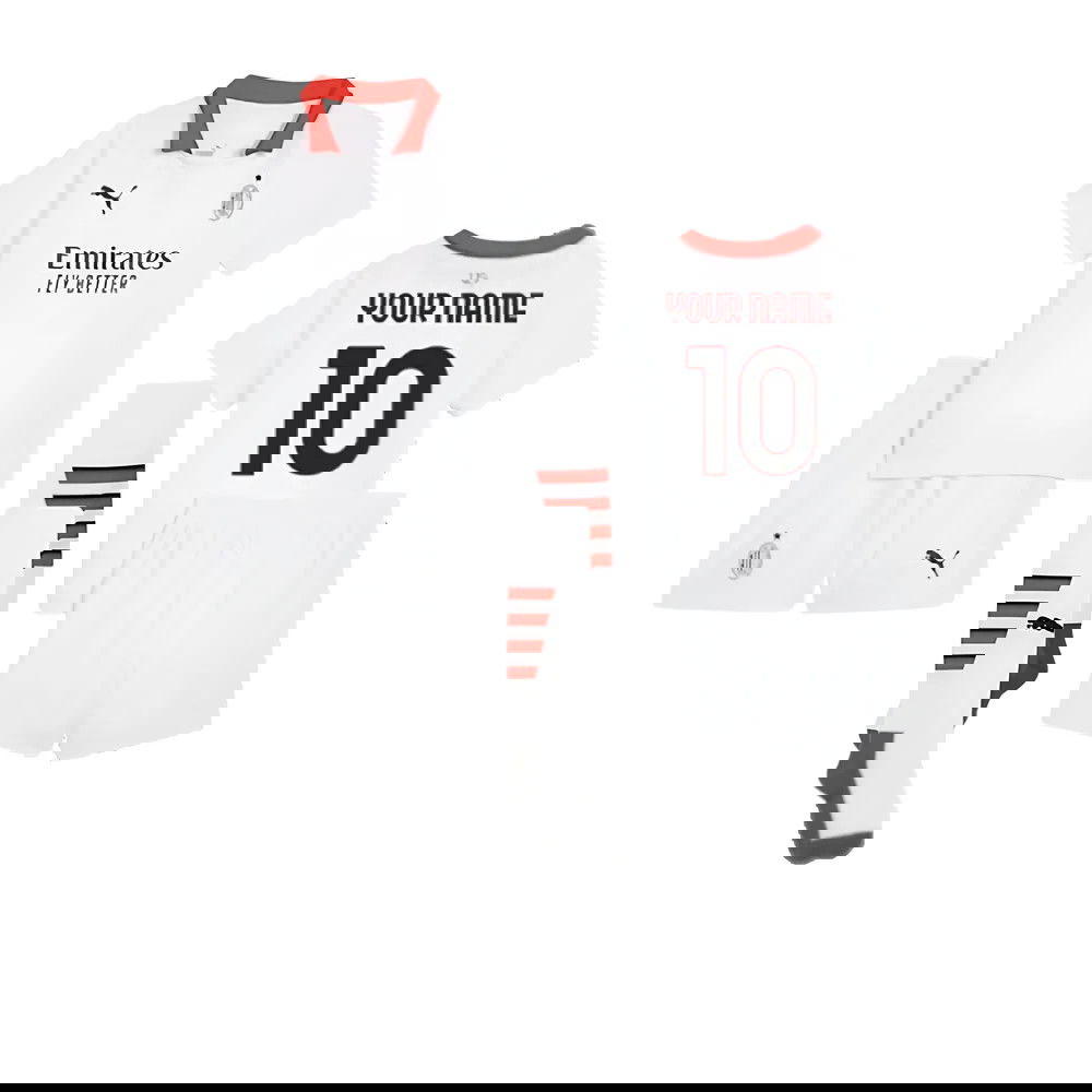 2024-2025 AC Milan Away Mini Kit (Your Name)