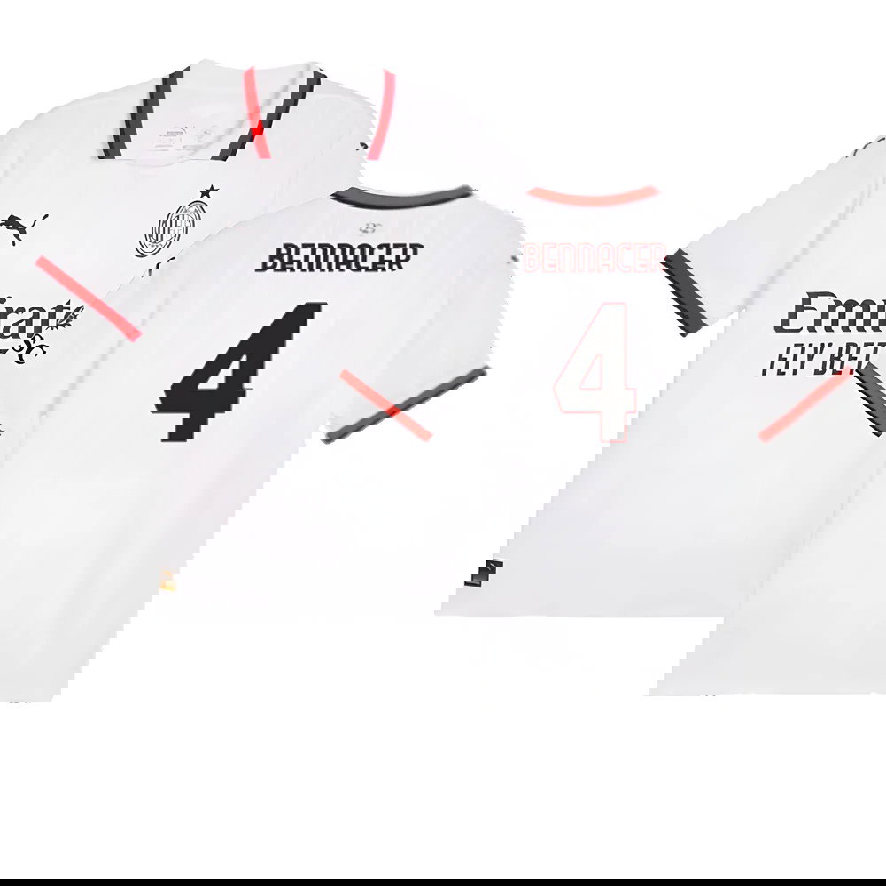 2024-2025 AC Milan Away Shirt (Bennacer 4)