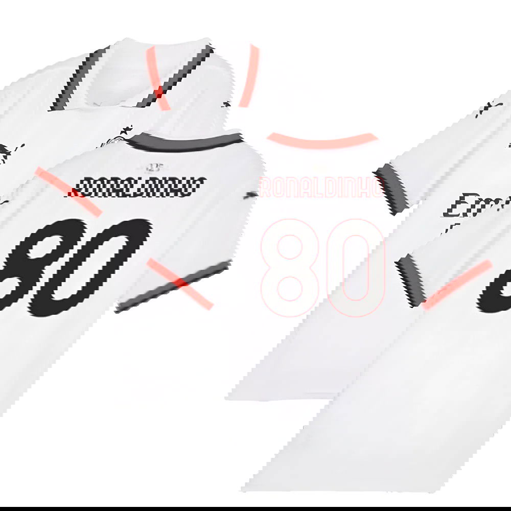 2024-2025 AC Milan Away Shirt (Kids) (Ronaldinho 80)