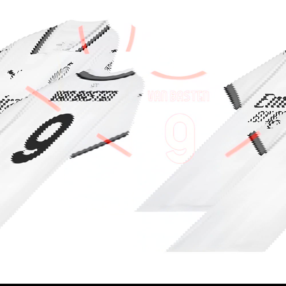 2024-2025 AC Milan Away Shirt (Womens) (Van Basten 9)