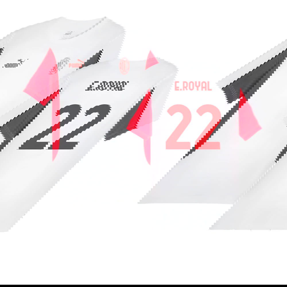 2024-2025 AC Milan FtblArchive Tee (White) (E.Royal 22)