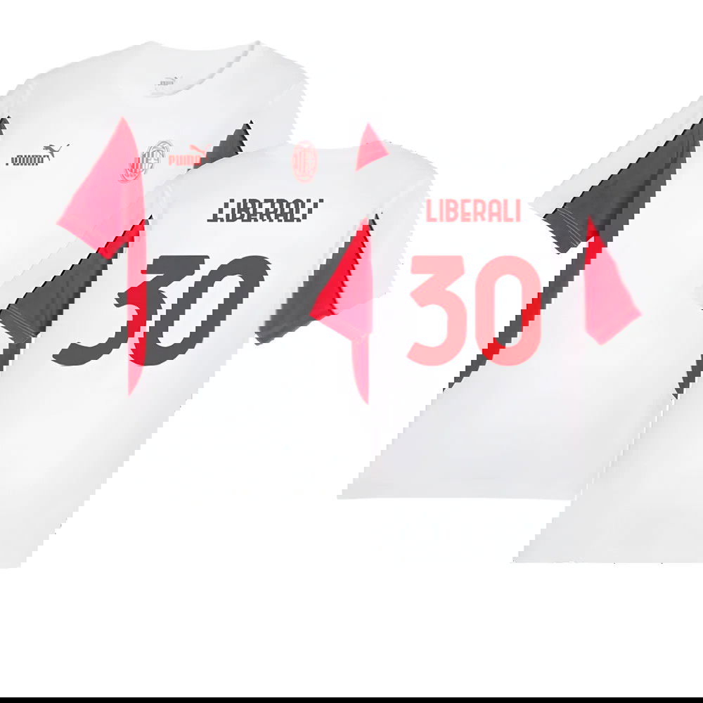 2024-2025 AC Milan FtblArchive Tee (White) (Liberali 30)